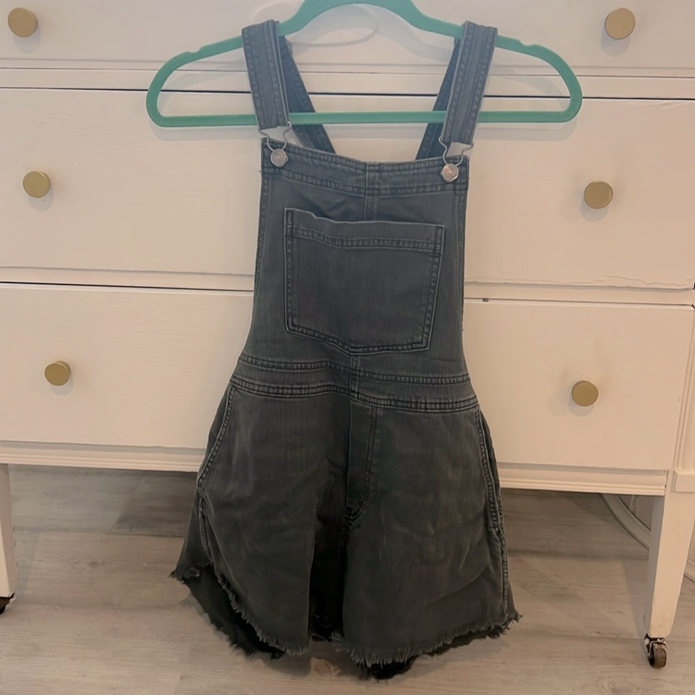 Aerie soft washed denim shortall